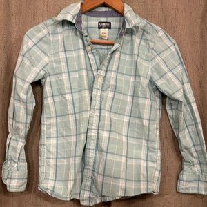 Oshkosh boys button down shirt, size 12